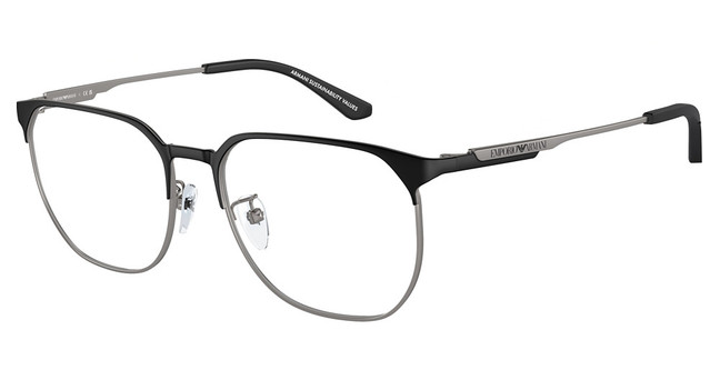 Emporio Armani Eyeglasses EA1158D MATTE BLACK/GUNMETAL/3001