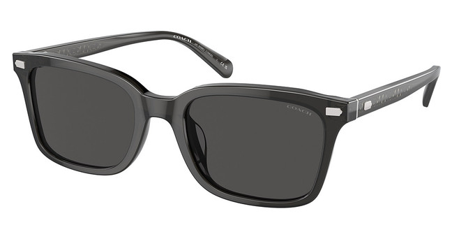 COACH Eyeglasses HC8398U CR630 TRANSPARENT DARK GREY/581787