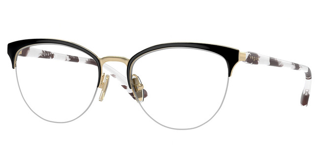 Vogue® Eyeglasses VO4304 TOP BLACK/PALE GOLD/352
