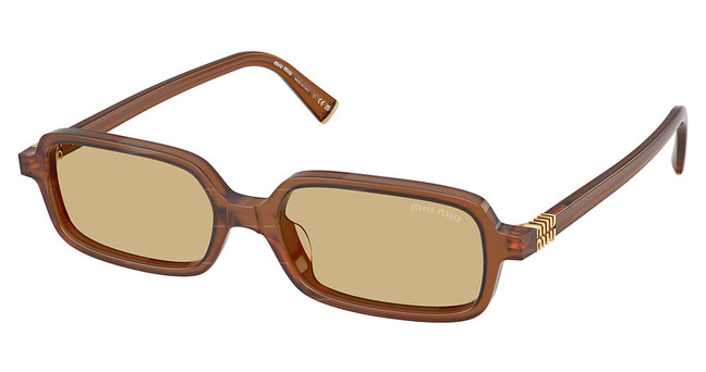 Miu Miu Eyeglasses MU 11ZSF OPAL AMBER/22I10R