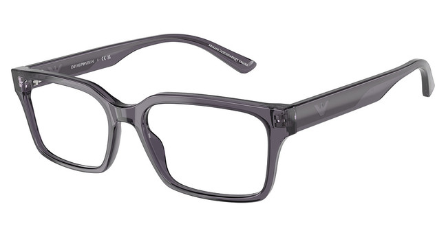 Emporio Armani Eyeglasses EA3244 TRANSPARENT DARK GREY/6106