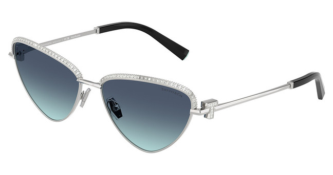Tiffany Eyeglasses TF3107KB SILVER GOLD PLATED/62139S