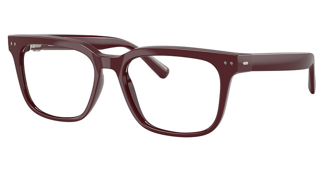 NUANCE AUDIO Eyeglasses AW5004 SQUARE 56 SHINY BURGUNDY/03