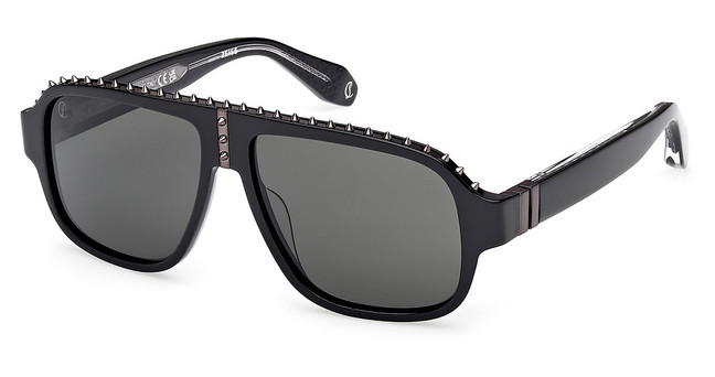 Christian Louboutin Eyeglasses LB0005 shiny black / smoke/01A