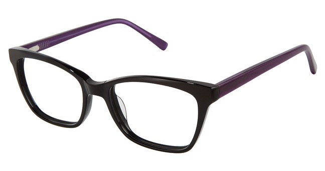 Nicole Miller Eyeglasses NMP814 BLACK AMETHYST/C01