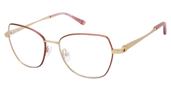 Ann Taylor Eyeglasses ATP715 MATTE MAUVE/ LT GOLD/C01