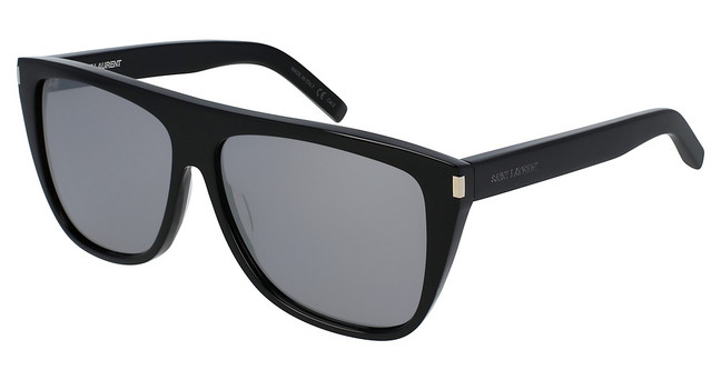 Saint Laurent Eyeglasses SL 1 Black-Black-Grey/00Z0Z003