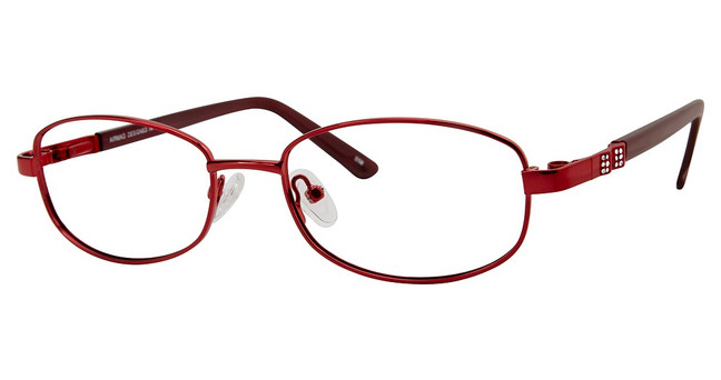 AirMag Eyeglasses AIRMAG AE6512 Burgundy/C2