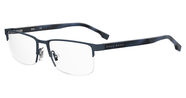 BOSS Hugo Boss Eyeglasses BOSS 1302/U MTT BLUE M/0FLL