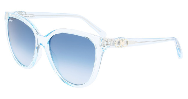 Ferragamo SF1056S BLUE TRANSPARENT/456