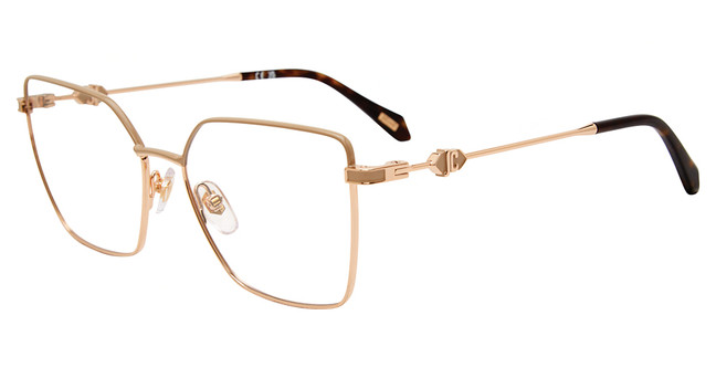 Just Cavalli Eyeglasses VJC013 SHINY COPPER GOLD WITH COLOURED PARTS 02AM