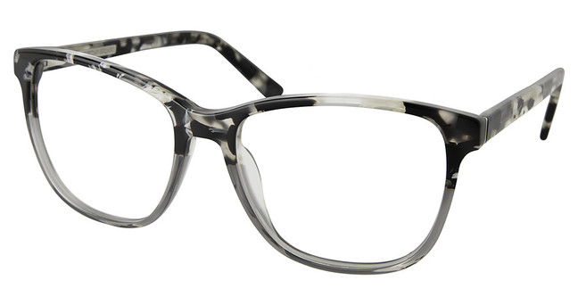 Christian Siriano Eyeglasses AMBER GREY TORTOISE/GRYTT