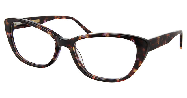 Christian Siriano Eyeglasses MARIAH PURPLE BROWN TORTOISE/PBTT