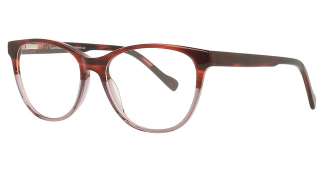 Continental Optical Imports Eyeglasses Fregossi 1009 Mahogany/Grey