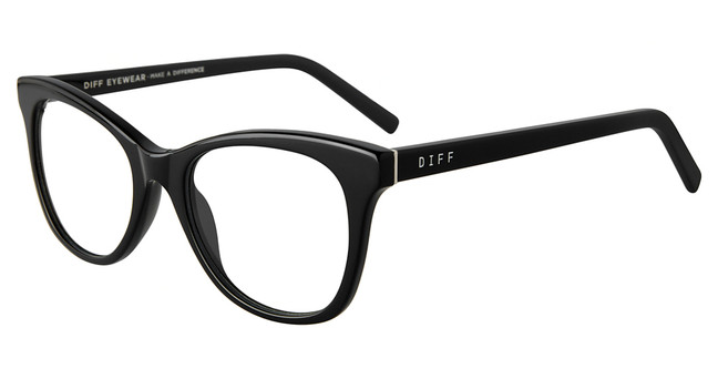 DIFF Eyeglasses VDFCRNA Black BLAB