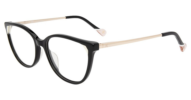 Yalea Eyeglasses VYA010 Black 0700