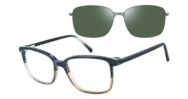 REVOLUTION Eyeglasses BROCKTON GREY/GRY