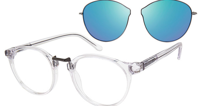 REVOLUTION Eyeglasses FLINT CRYSTAL/CRY