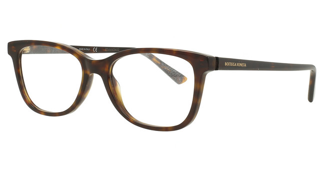 Bottega Veneta BV1028O HAVANA-HAVANA-TRANSPARENT/002