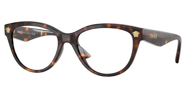 Versace Eyeglasses VE3365U HAVANA/108