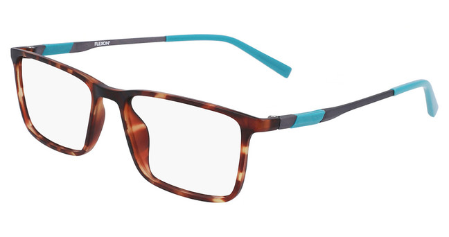 Flexon Eyeglasses FLEXON EP8018 MATTE DARK TORTOISE/246