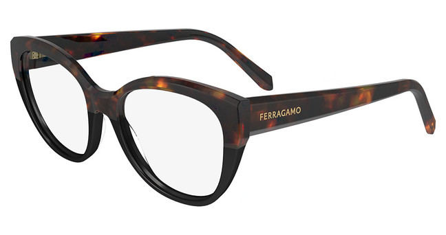 Ferragamo Eyeglasses SF2970 TORTOISE/BLACK/241