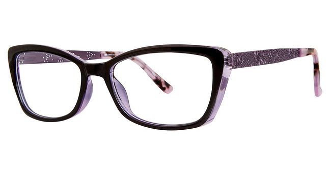 Gloria by Gloria Eyeglasses Gloria By Gloria Vanderbilt 4060 Black/21