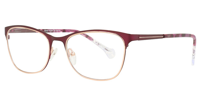 Continental Optical Imports Eyeglasses La Scala 866 Matte Violet