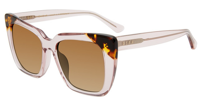 DIFF Eyeglasses LIZZY Pink Crystal