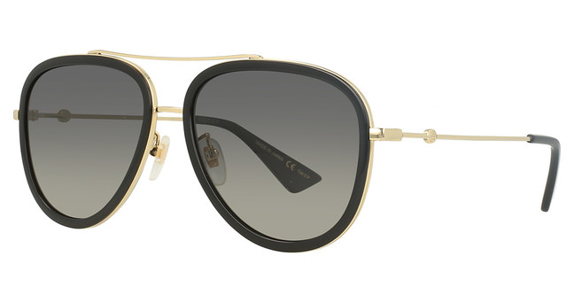 Gucci GG0062S Gold-Gold-Grey/HH0H00E9