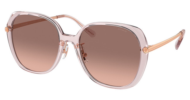 COACH Eyeglasses HC8403D CR636 TRANSPARENT ROSE/570513
