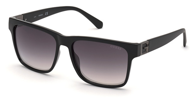 Guess? Eyeglasses GU00004 shiny black / green mirror/01Q