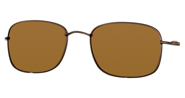 Flexon Eyeglasses FLX 807MGC-CLIP COFFEE 218/218