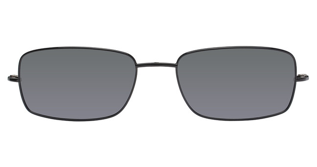 Flexon Eyeglasses FLX 889MGC-CLIP (001) BLACK CHROME/001