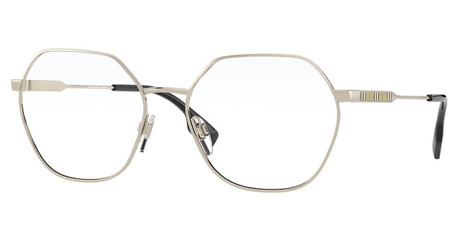 Burberry Eyeglasses BE1350 ERIN LIGHT GOLD/1109
