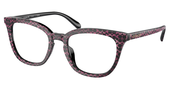 COACH Eyeglasses HC6222U RUBY PEARL SIGNATURE C/5783