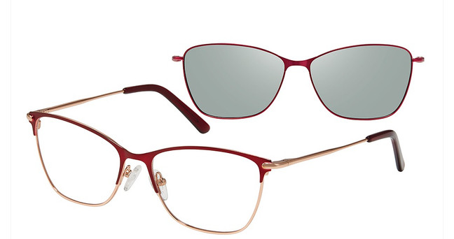 REVOLUTION Eyeglasses BERLIN BURGUNDY/BUR