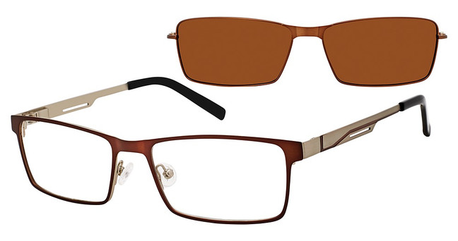 REVOLUTION Eyeglasses JONESBORO BROWN/BRN