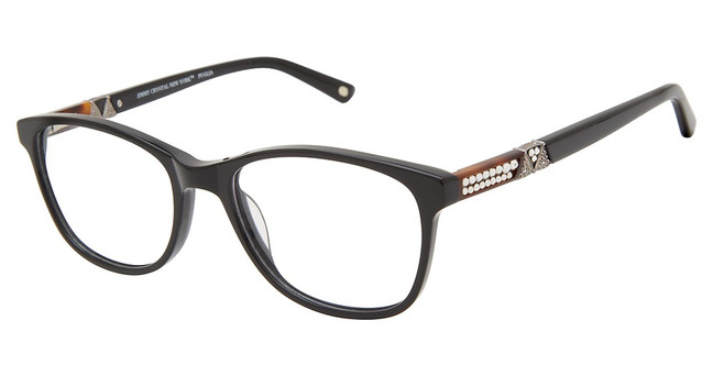Jimmy Crystal New York Eyeglasses Puglia Black/BLACK