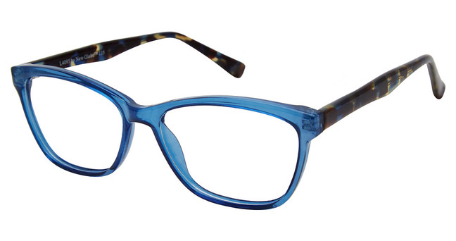 New Globe Eyeglasses L4095 Azure/AZURE