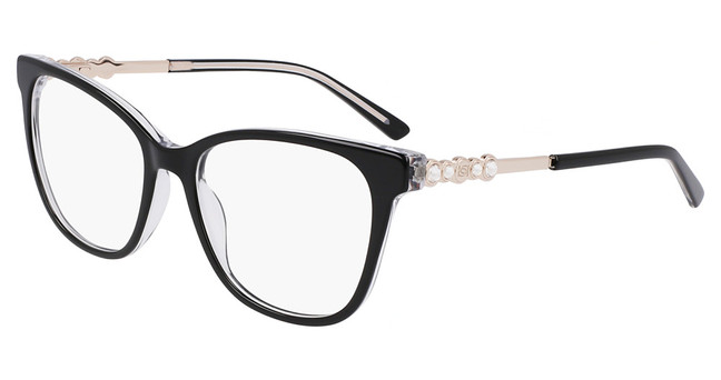 Bebe Eyeglasses BB5227 JET CRYSTAL/001
