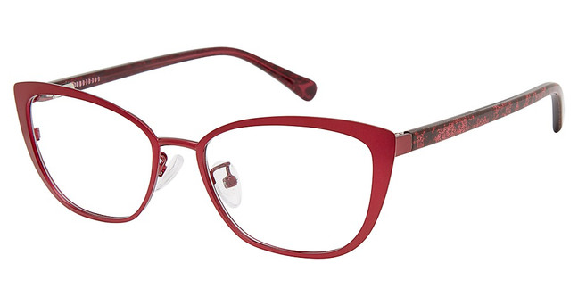 PHOEBE Eyeglasses P332 BURGUNDY/BUR