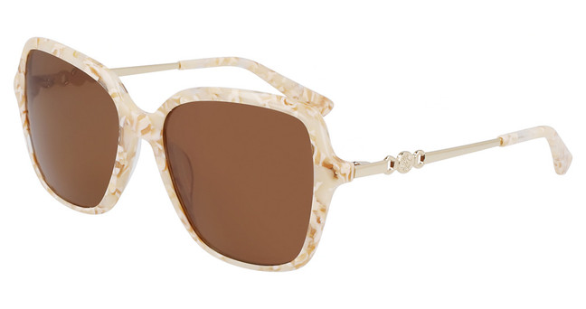 Anne Klein Eyeglasses AK7093 IVORY MARBLE/101