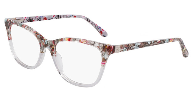 Draper James Eyeglasses DJ5052 SMOKE FLORAL/036