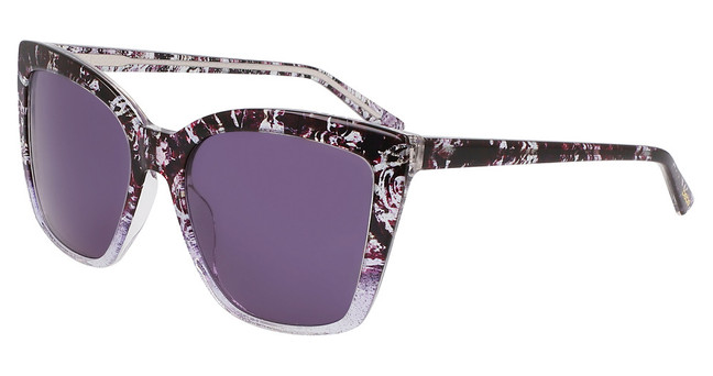 Bebe Eyeglasses BB7260 JET FLORAL/001