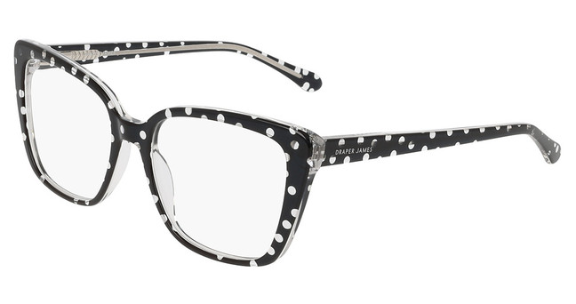 Draper James Eyeglasses DJ5060 BLACK POLKA/003