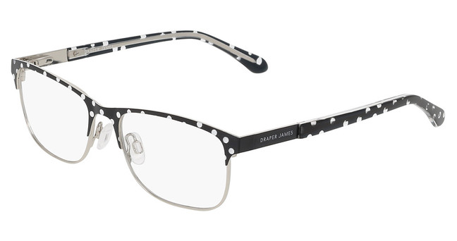 Draper James Eyeglasses DJ1025 BLACK POLKA/011