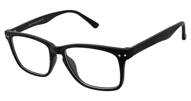 New Globe Eyeglasses L4072-P Black Grain/BLACK GRAIN