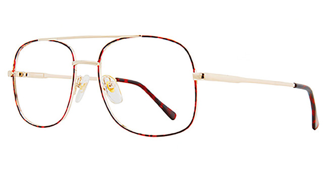 Eye Q Eyewear Eyeglasses Russell Amber-Dark Brown