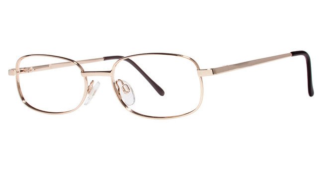 Modern Metals Eyeglasses Cal gold